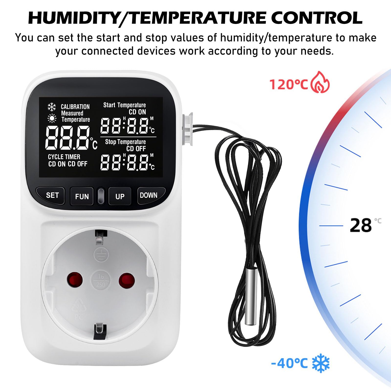 Thermostat À Tapis Chauffant Régulateur De Température Numérique