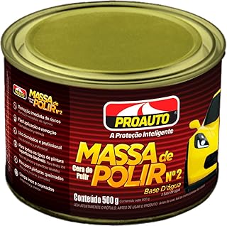 Proauto Massa de Polir Nº2 500 g - Produto #1 mais recomendado com 4.6 estrelas