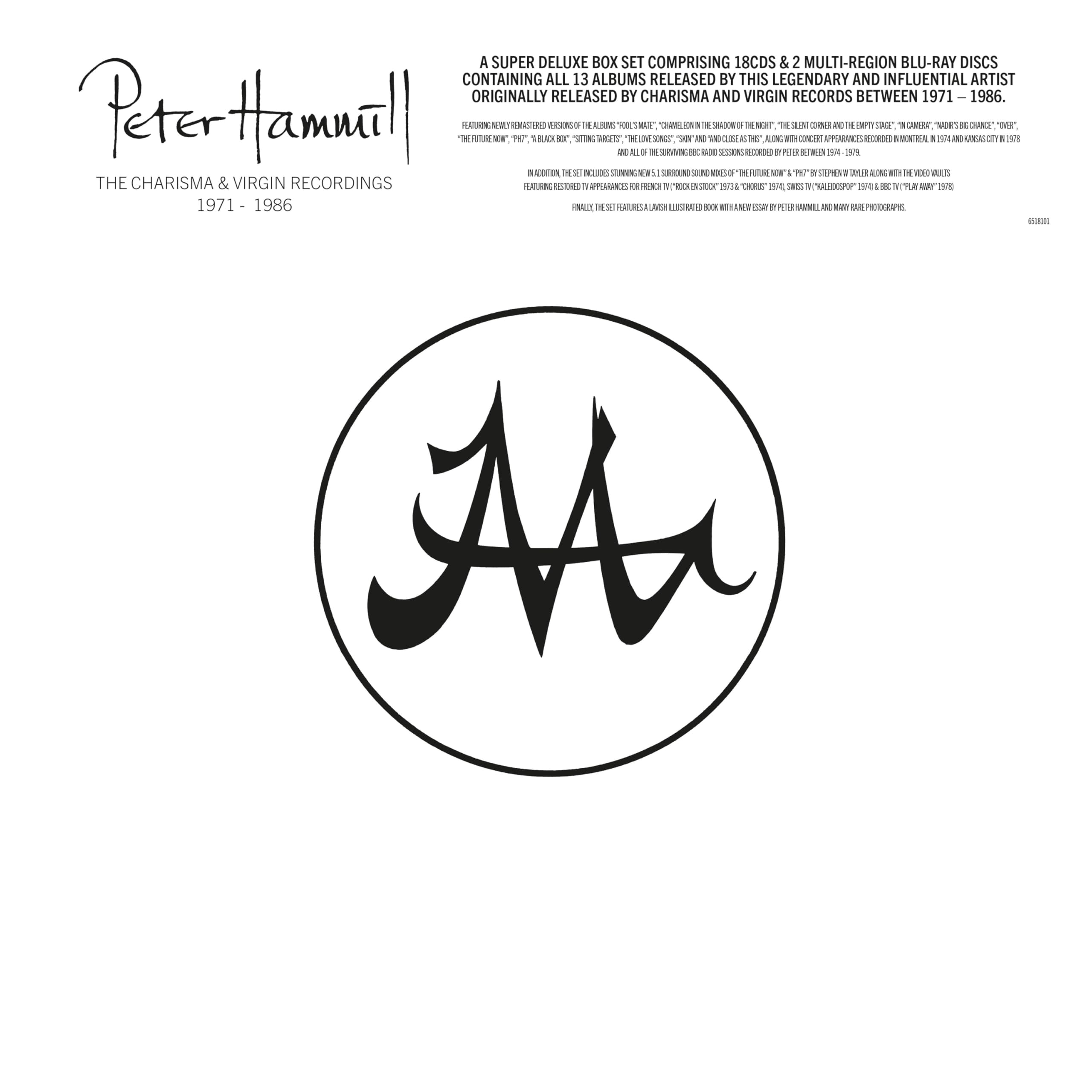 The Charisma & Virgin Recordings 1971 - 1986