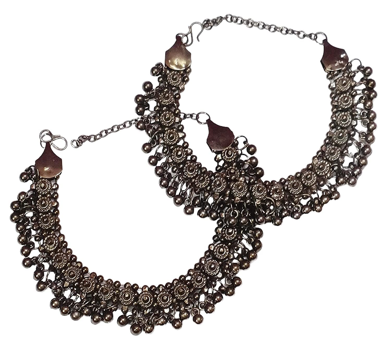 See full amazon price history chart for Paninaro Jewellery Afghani Boho Style German Silver Oxidised Payal/Pajeb for Women & Girls Paninaro Jewellery Afghani Boho Style German Silver Oxidised Payal/Pajeb for Women & Girls (B0C4LD2739) Amazon Price History, Amazon Price Tracker