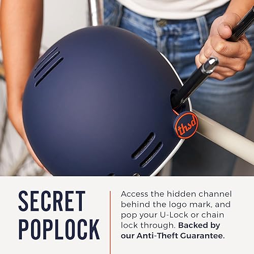 Miniatura 2 de Thousand Heritage 1.0 Adult Bike Helmet; The Original Low Profile Retro Commuter Cycling Helmet Safety Certified for Bicycle Skateboard Skating azul