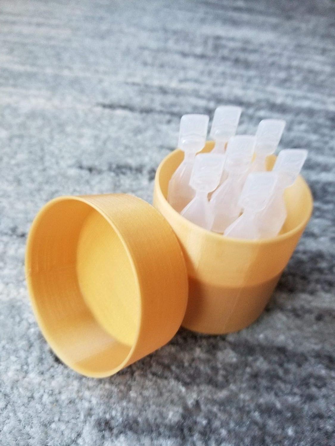 Eye Drops Holder & Storage w/lid, Holds 7 Single use