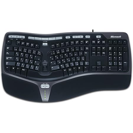 Amazon Co Jp マイクロソフト キーボード Natural Ergonomic Keyboard 4000 B2m パソコン 周辺機器