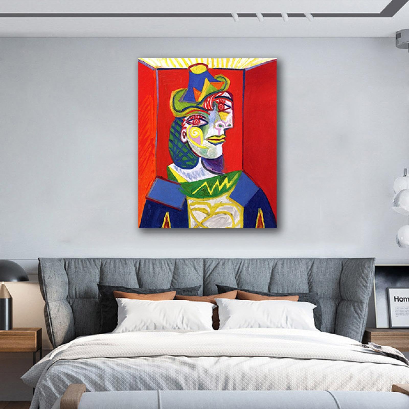 Amazon.com: LTY ADHML Bust of a Woman By Picasso Abstract Painting