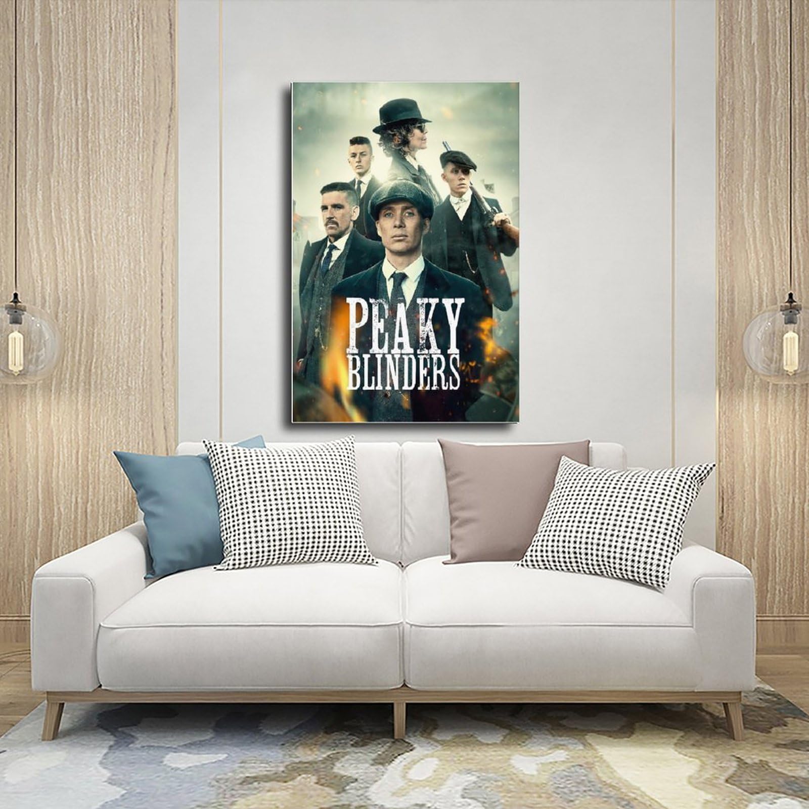 Glasschilderij Peaky Blinders foto op plexiglas