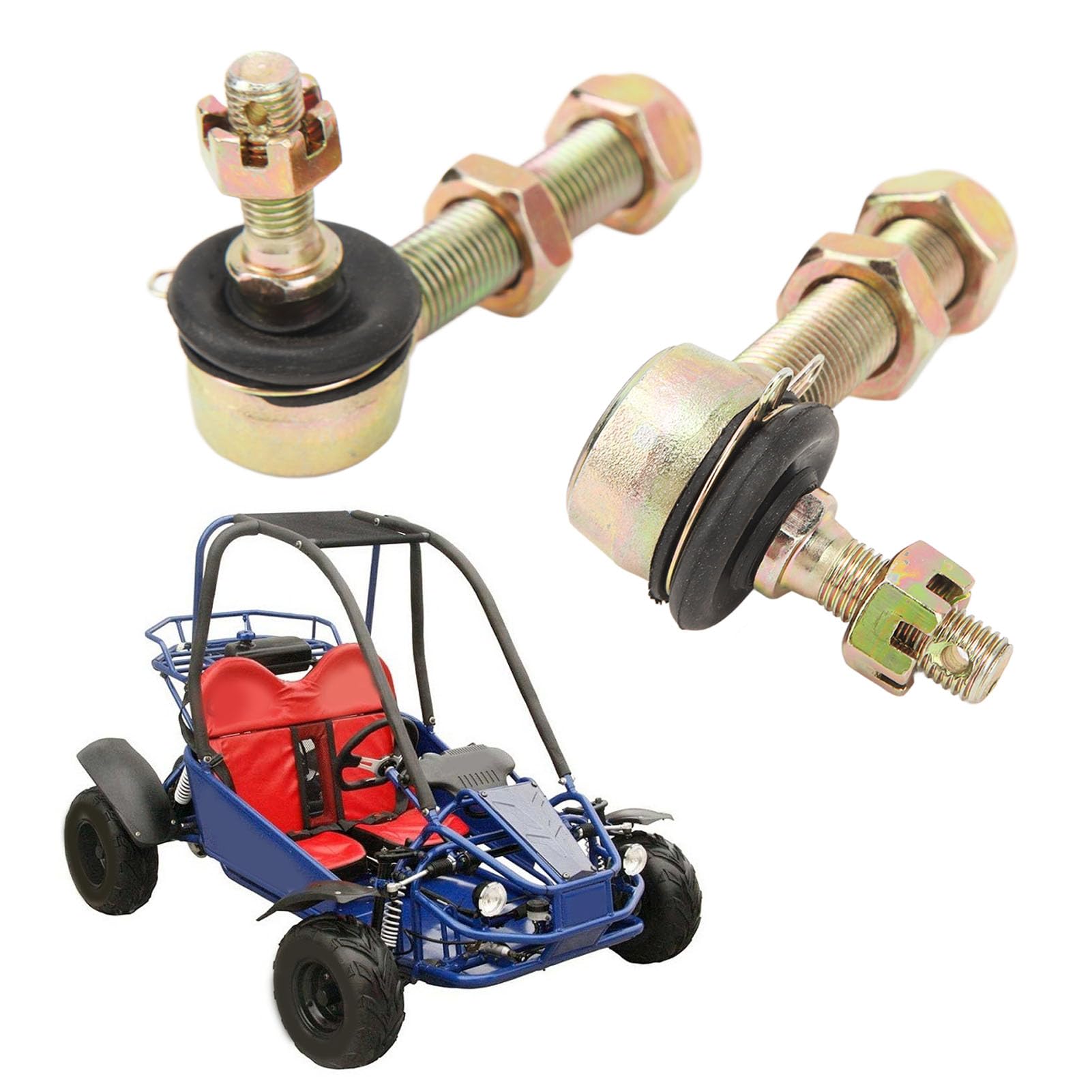 Spurstangenkopf-Set 2-teilig M10 - Kugelgelenk Für ATV Und Quad