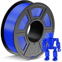 JAYO PETG 3D Printing Filament 1.75mm, 1.1KG 2.42lbs Blue | Glossy tough PETG for smooth stable prints, seamless extrusion compatible with all FDM printers