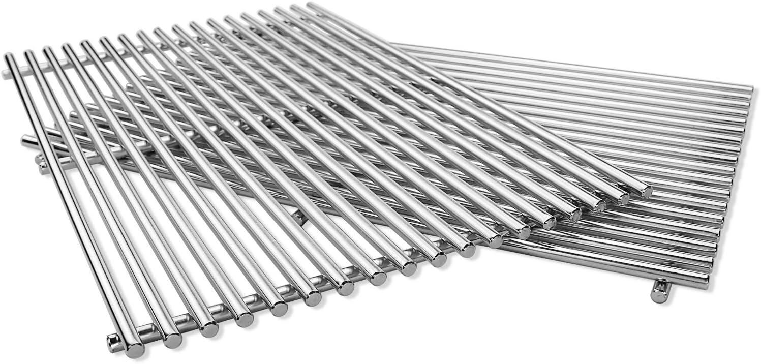 QuliMetal 19.5" 9MM 304 Stainless Steel Cooking Grates for