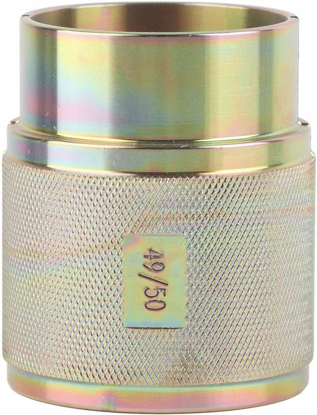 KIMISS Motorcycle Fork Seal Driver Tool, Motorcycle Fork Oil Seal Driver Tool Universal Carbon Steel for Conventional Inverted Forks (49/50mm / 1.93/1.97in)