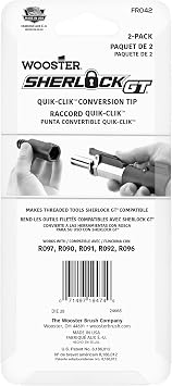Wooster FR042 Sherlock GT Conversion Tip 2-Pack