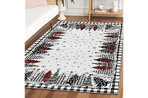 Artoid Mode Alfombras navideñas para sala de estar