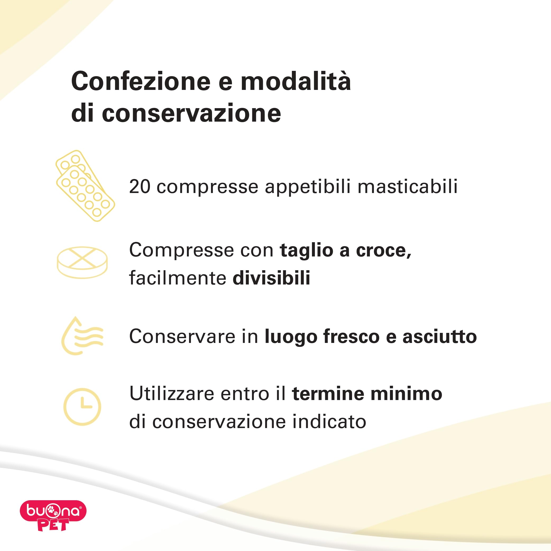 Buona Pet Enterina Flor 100 CPR di Mangime Complementare per Cani e Gatti, Favorisce Il Benessere della Flora Intestinale con Probiotici e Prebiotici, Inulina, Zinco e Pectina, Made in Italy
