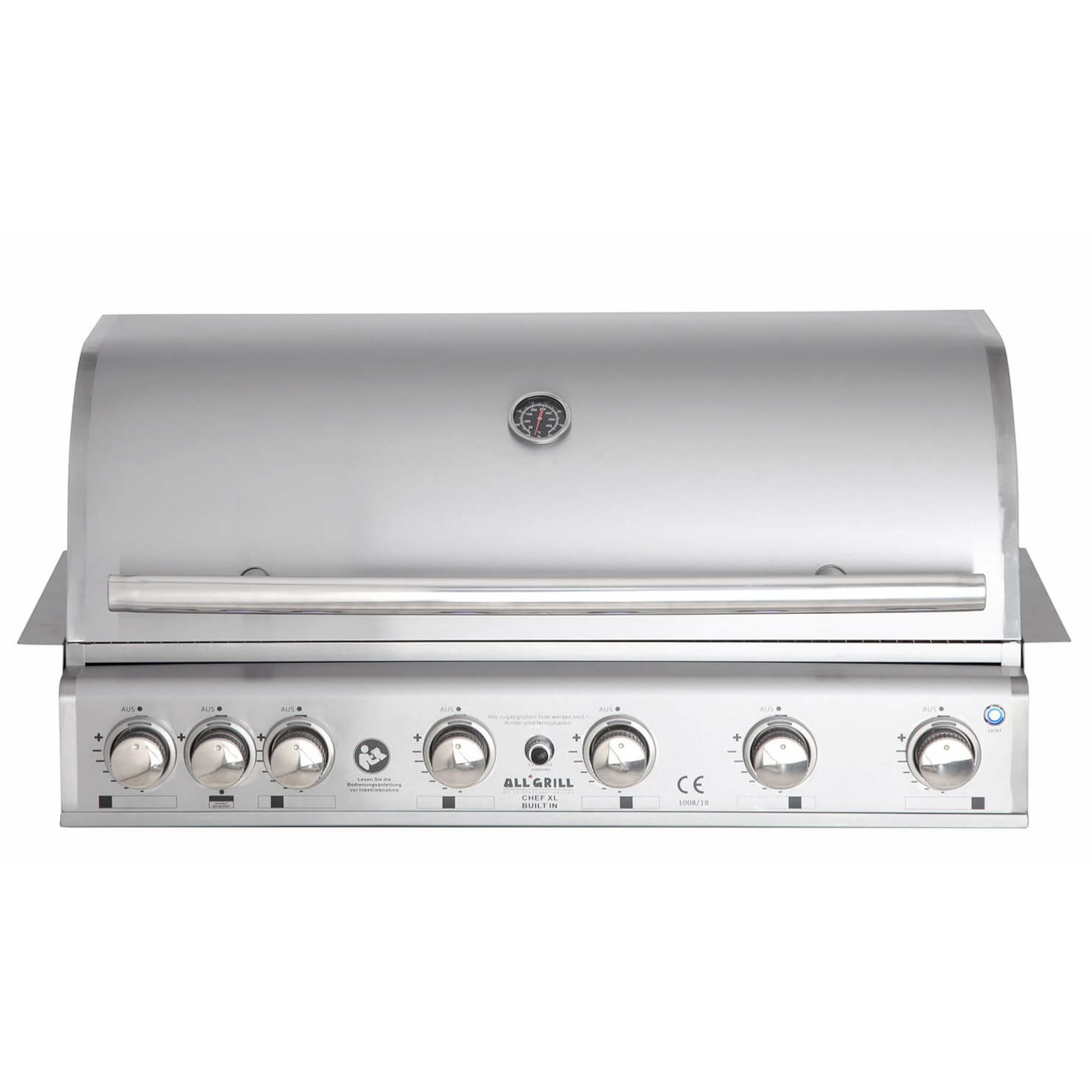Top-Line Chef XL Built-In Gasgrill Einbaugrill Edelstahl Air System 6 Brenner/Backburner