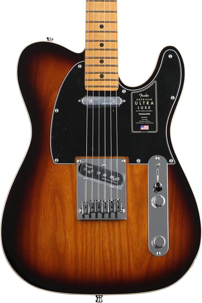 Amazon | Fender エレキギター Ultra Luxe Telecaster®, Maple