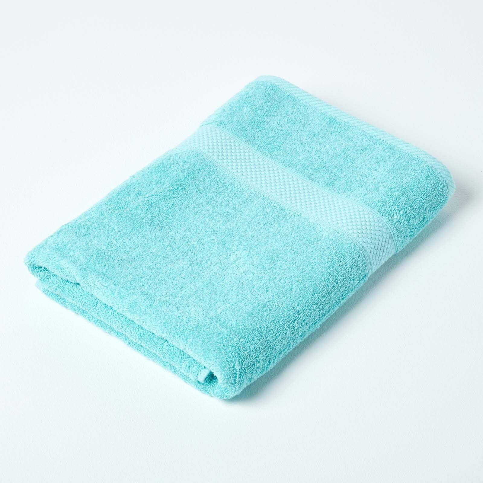 Homescapes Unisex Aqua 500 Gsm Turkish Cotton Towel Soft, Absorbent & Quick-Drying In Bath Towel