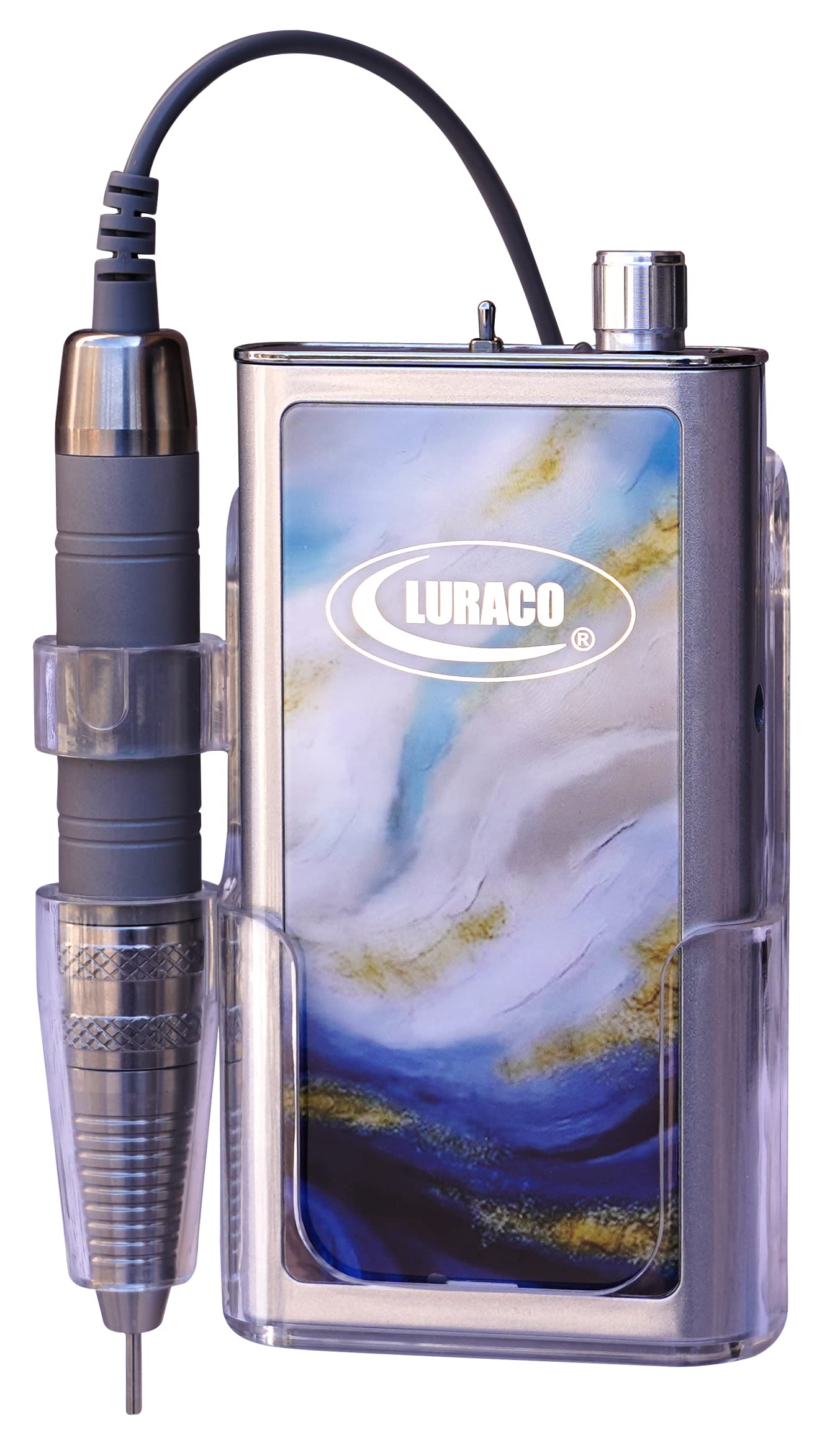 Luraco Pro-35K Nail Drill, Salon Drill, Nail efile Machine, Ocean Blue