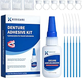 Dental Glue For Dentures Picks collage image 2