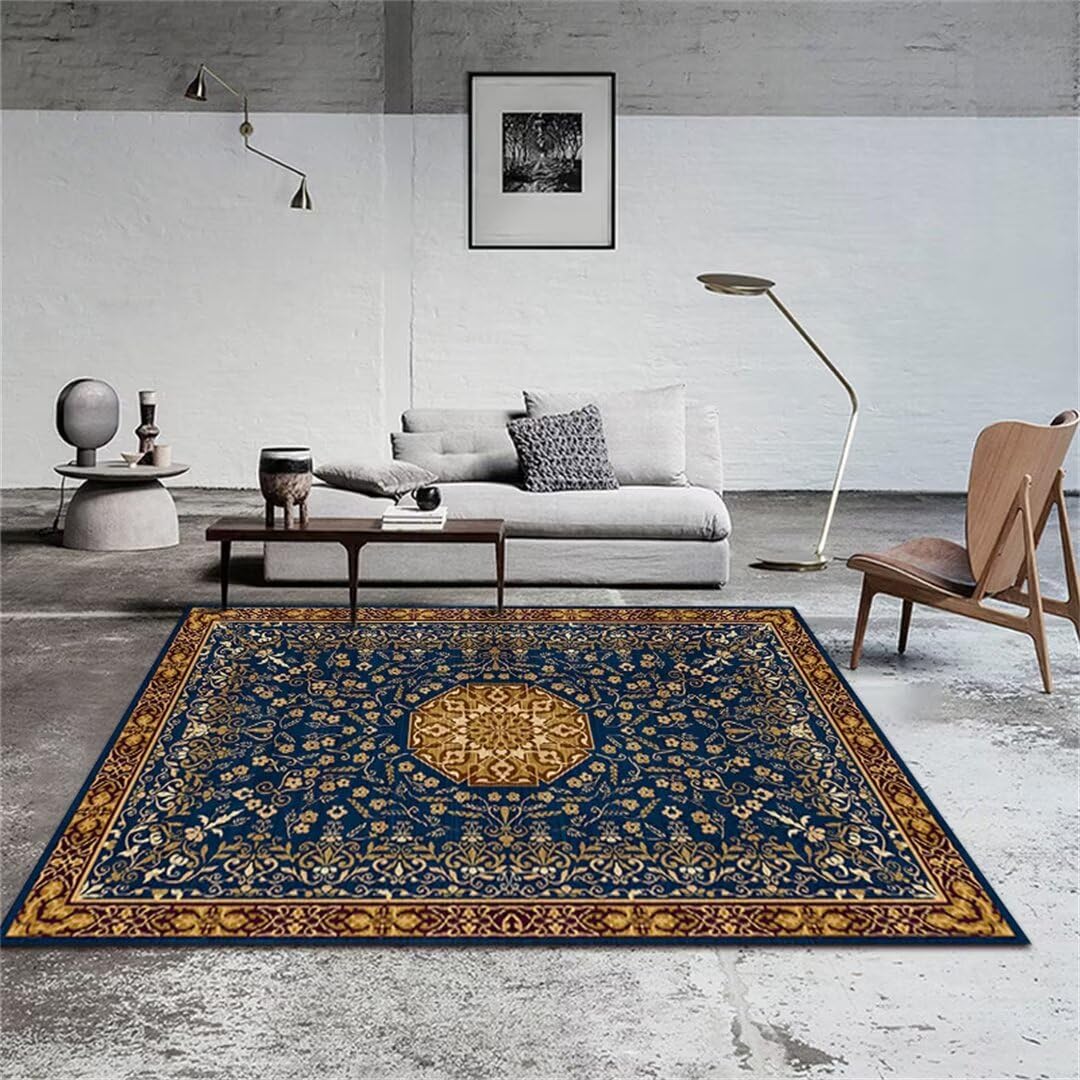 Tapis de jardin lavable 180 x 270 cm antidérapant et résistant pour l'extérieur