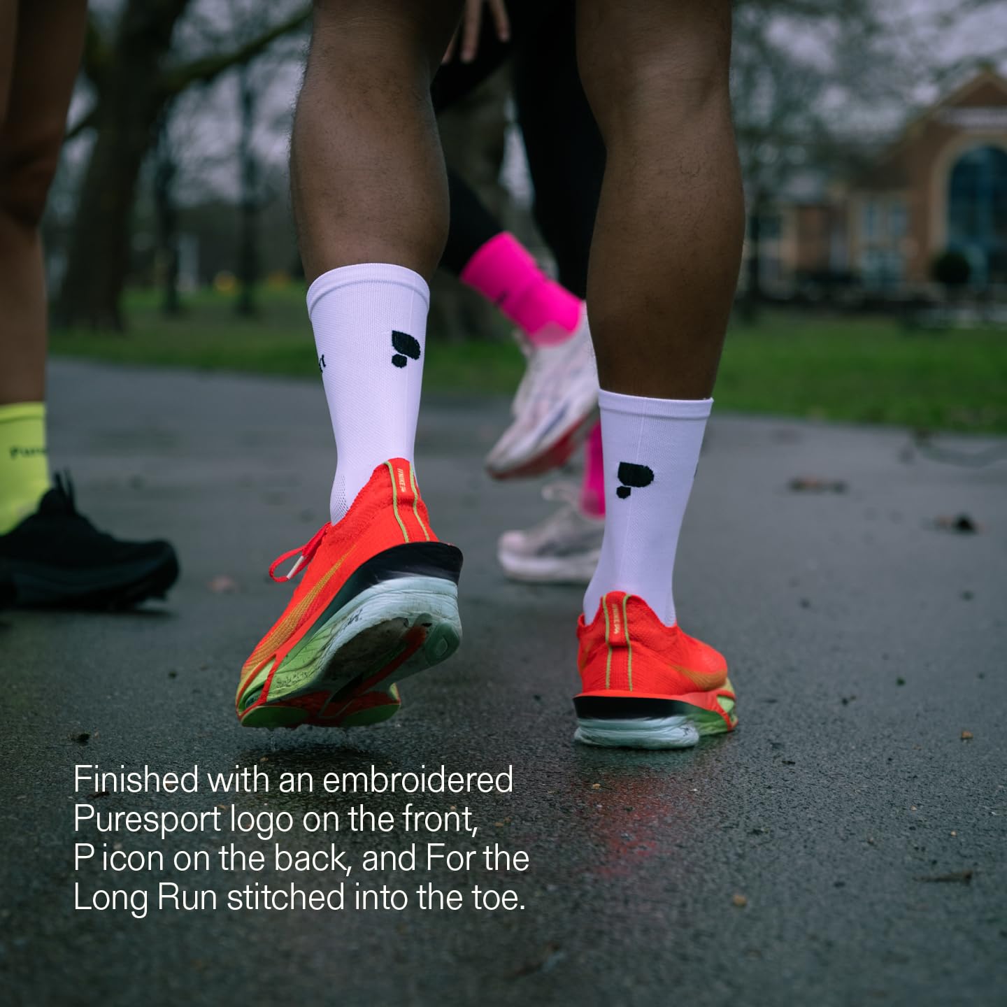 Puresport Performance Running Socks, Moisture-Wicking Training Socks with Subtle Compression for Women & Men, Ideal for Long-Distance Running, Gym & Hyrox — view 6