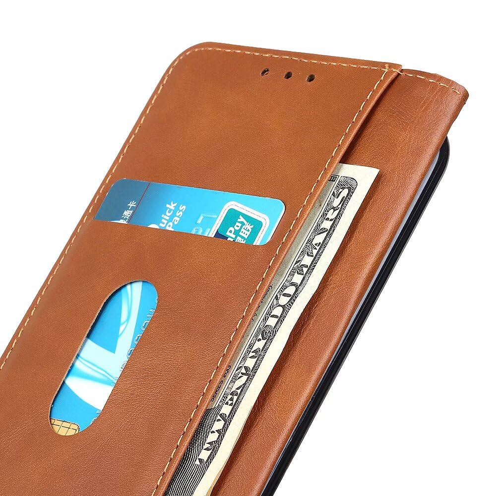 Cover Pelle Per Honor X8a – Portafoglio Con Slot Carte E Supporto – Chiusura Magnetica – Nero - 2