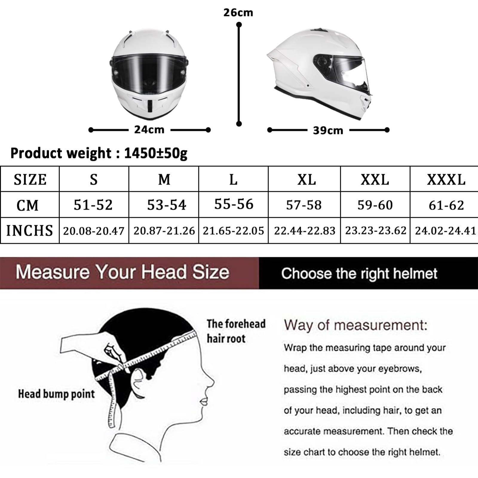 Integralny kask motocyklowy, kask motocrossowy z osłoną przeciwsłoneczną ECE 22.06, certyfikowany kask na skuter, unisex, integralny kask motocyklowy