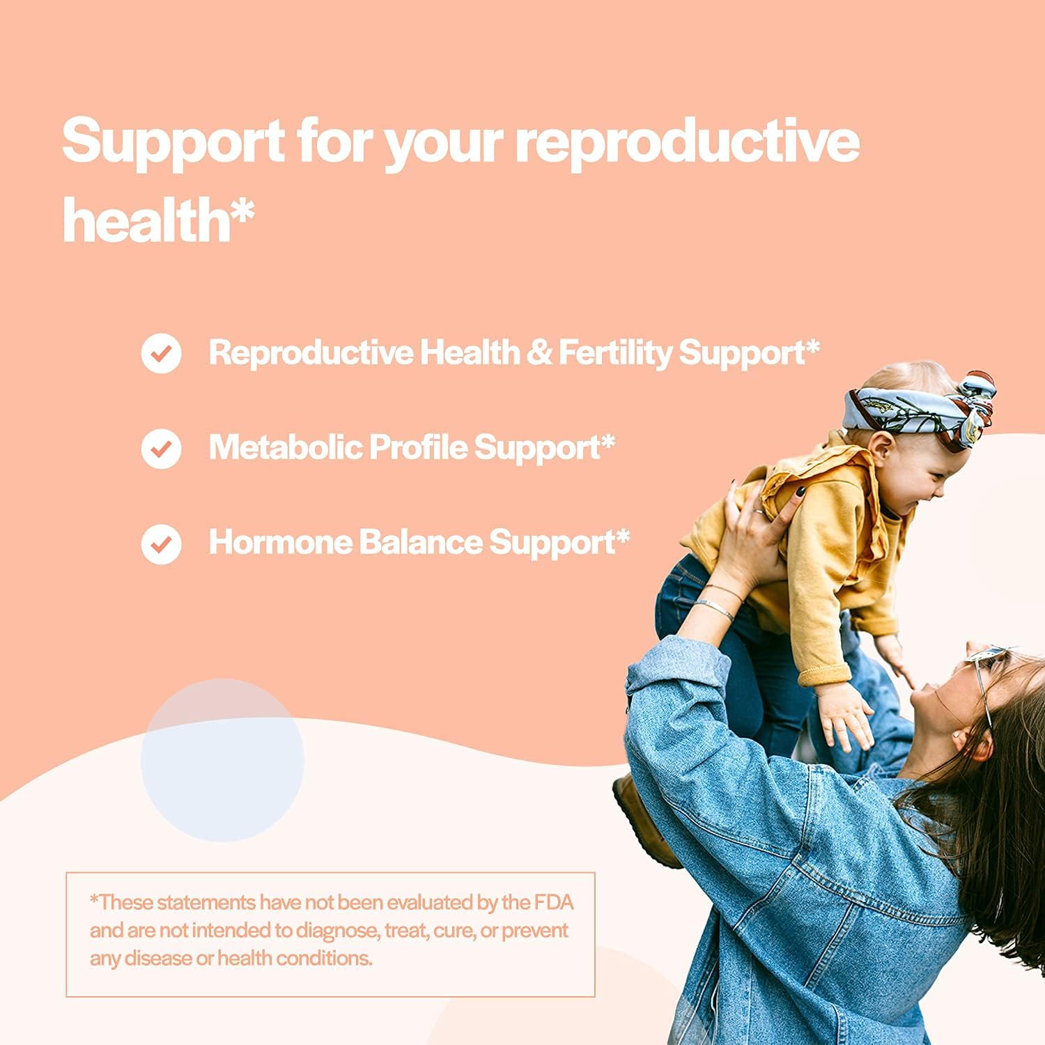 Myo & D-Chiro Inositol + Zinc with Magnesium & B6 | Hormone Balance, Healthy Ovarian Function & Fertility Support | Vegan Friendly : Health & Household