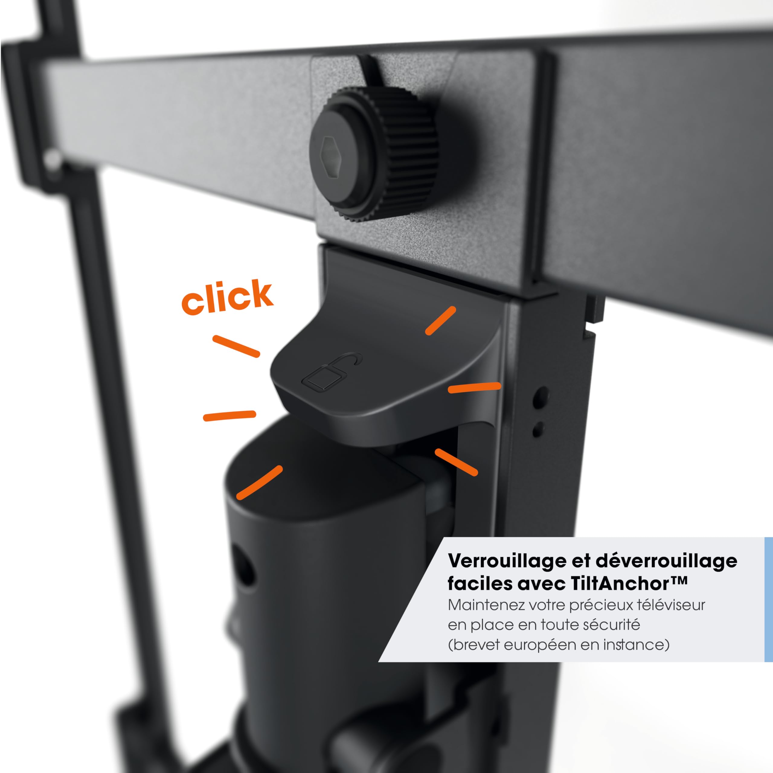 Vogel's TVM 3447 Support Mural orientable et inclinable pour téléviseur 32-65" Max. 25 kg, certifié TÜV, orientable jusqu'à 180°, VESA Max. 400 x 400, Universel | Pivotant jusqu'à 180°, Qualité visible et tactile, Inclinable 20°, Charge max 25 kg, Certifi
