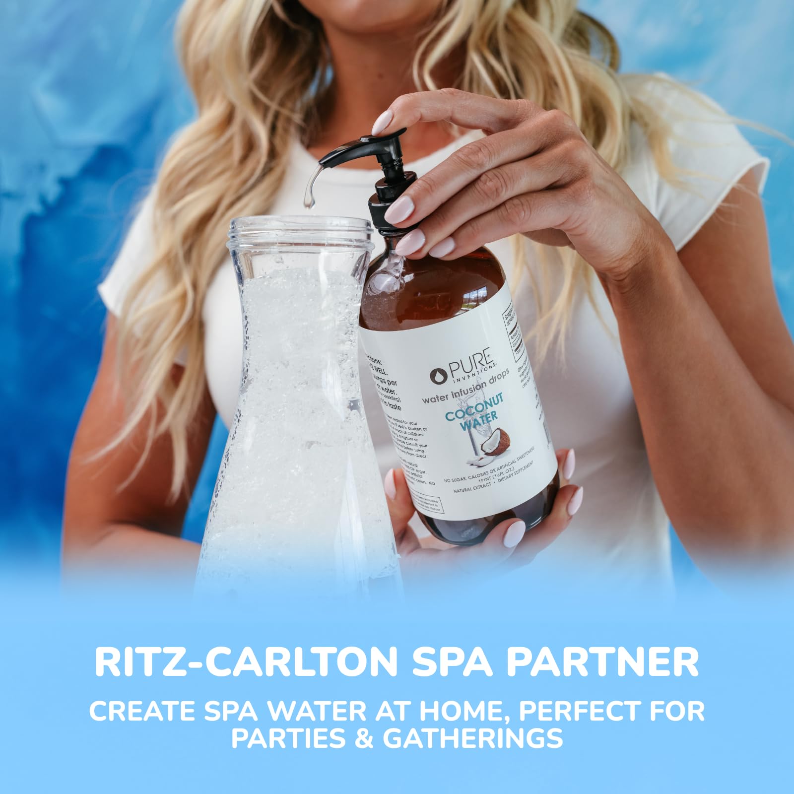 Pure Inventions - Coconut Water Infusion Drops – Electrolytes - Sugar-Free Hydration, Zero Calories, No Artificial Sweeteners, Clean Ingredients, 30 Servings — Amazon image 7