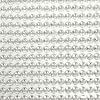 Wrapables 500 Parça Yapışkan Yapay Elmas Kristal Elmas Çıkartmalar, 6 mm, Gümüş