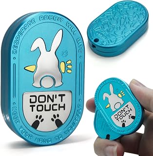 Fidget Toys Adults, EDC Rabbit Fidget Slider(Blue)