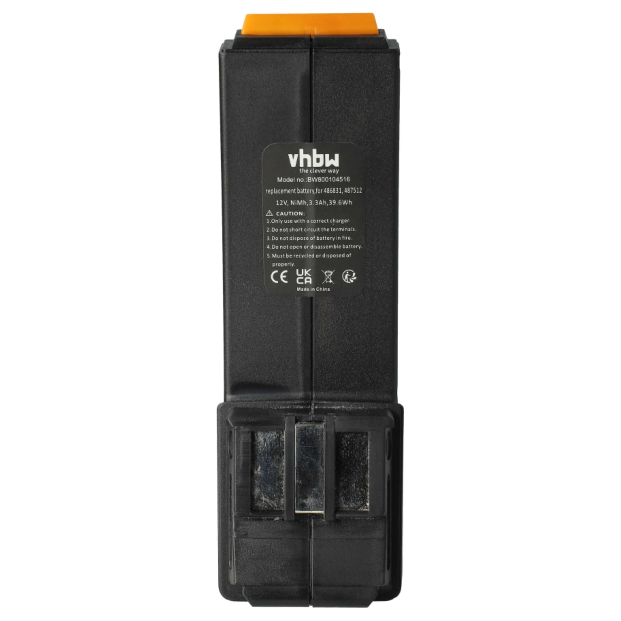 Batterie Festool FS1204 – 12V NiMH 3300mAh, Remplacement Lupo-baterie, 1 An De Garantie