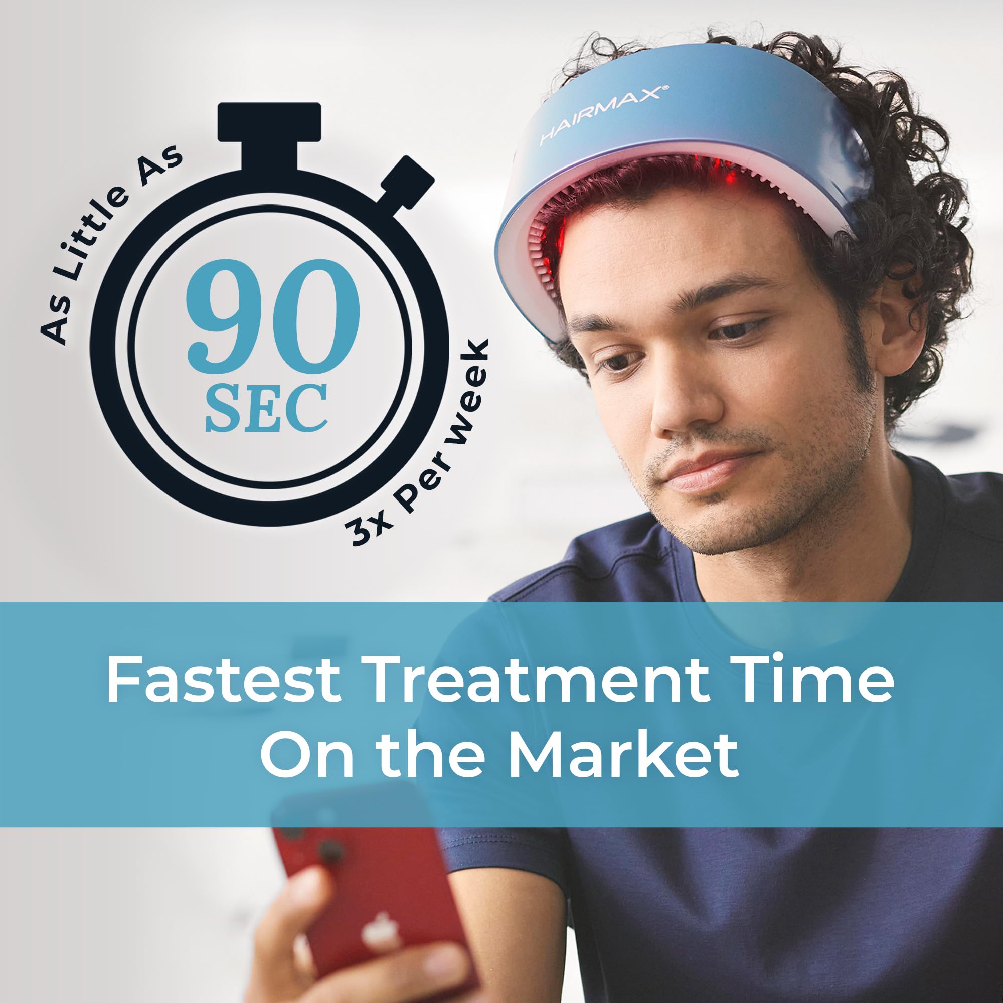 HairMax LaserBand 82 ComfortFlex, LaserBand 82 ComfortFlex, Hair Growth for Men & Women, 100% Medical Grade Lasers, Not LEDs