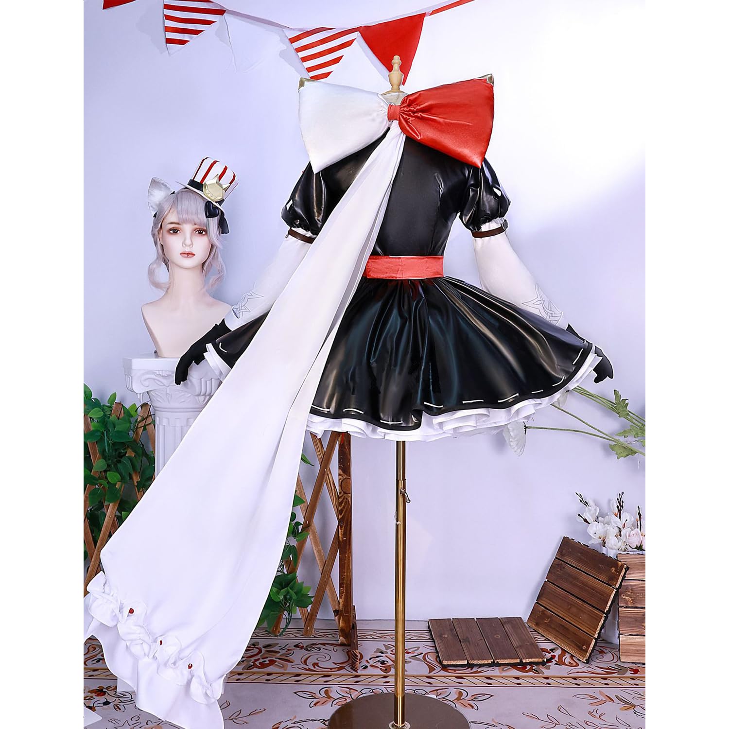 Amazon.co.jp: 原神 コスプレ衣装 リネ リネット フルセット ウィッグ+