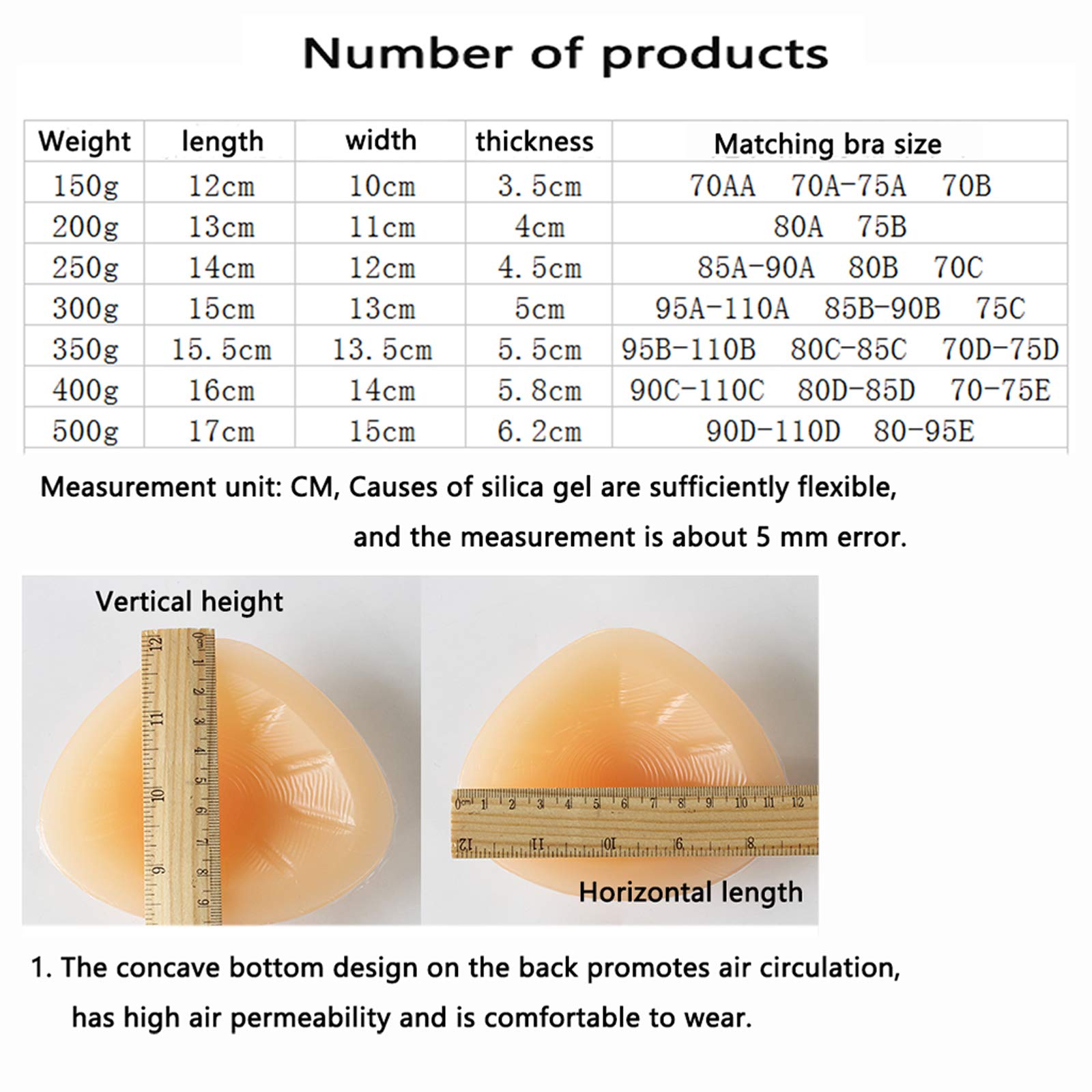 Amazon.co.jp: シリコン パット 人工乳房 乳がん手術後用 パッド