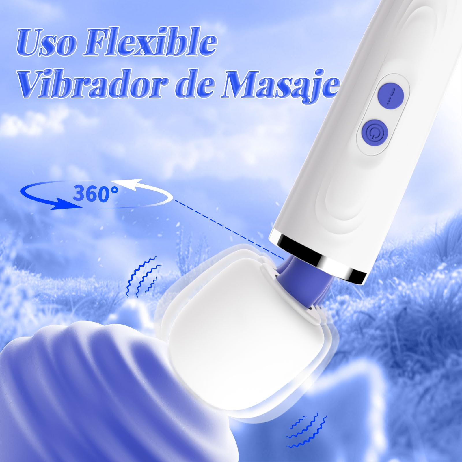 Vibradorador Mujer Hombre con Accesorio Masturbador Masculino Juguetes Eróticos para Pareja Sexuales, Masturbador Hombre con 9 Vibración, Vibrador Masajeador Clítoris Sex Toys para Parejas & Solo
