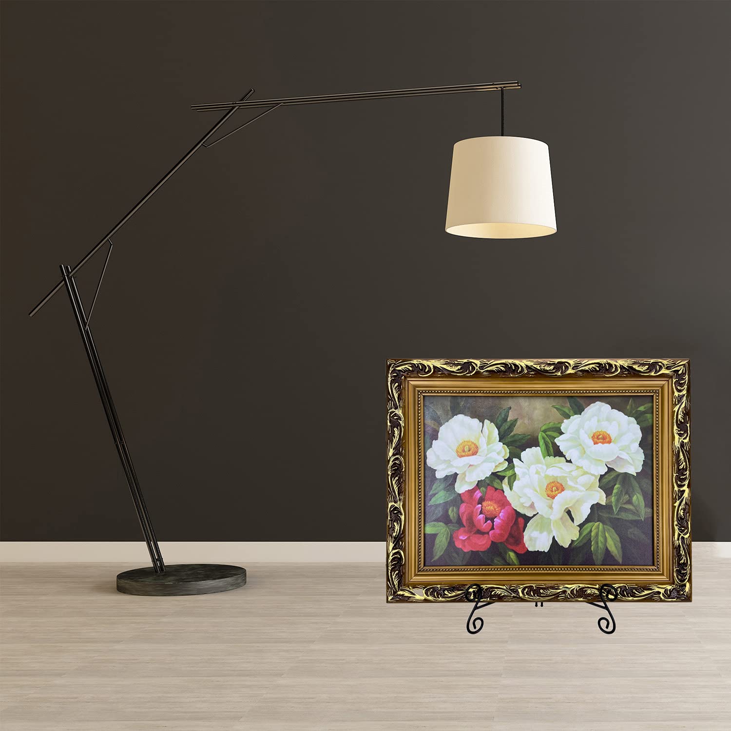 12 Stück Schwarze Tellerständer Aus Eisen – 15,2 Cm, Für Dekorative Teller, Fotos & Tisch-Displays