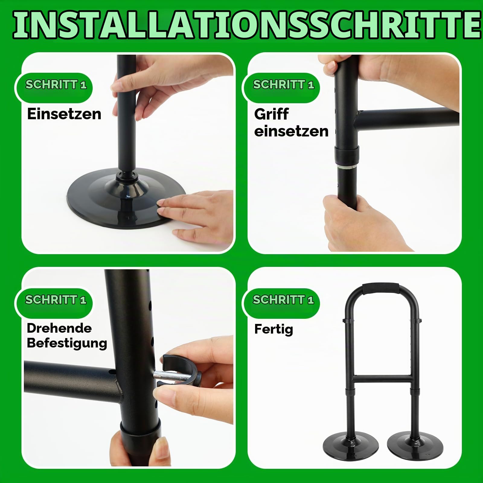 Bett Aufstehhilfe, Aufstehhilfe Bett Senioren, Höhe Stehhilfe Sofa | Verstellbarer Hilfe Aufstehen vom Boden für Senioren Stehhilfe&Stützen,Stabilität Doppelter Sockel,Mindestens Belastbar 90kg