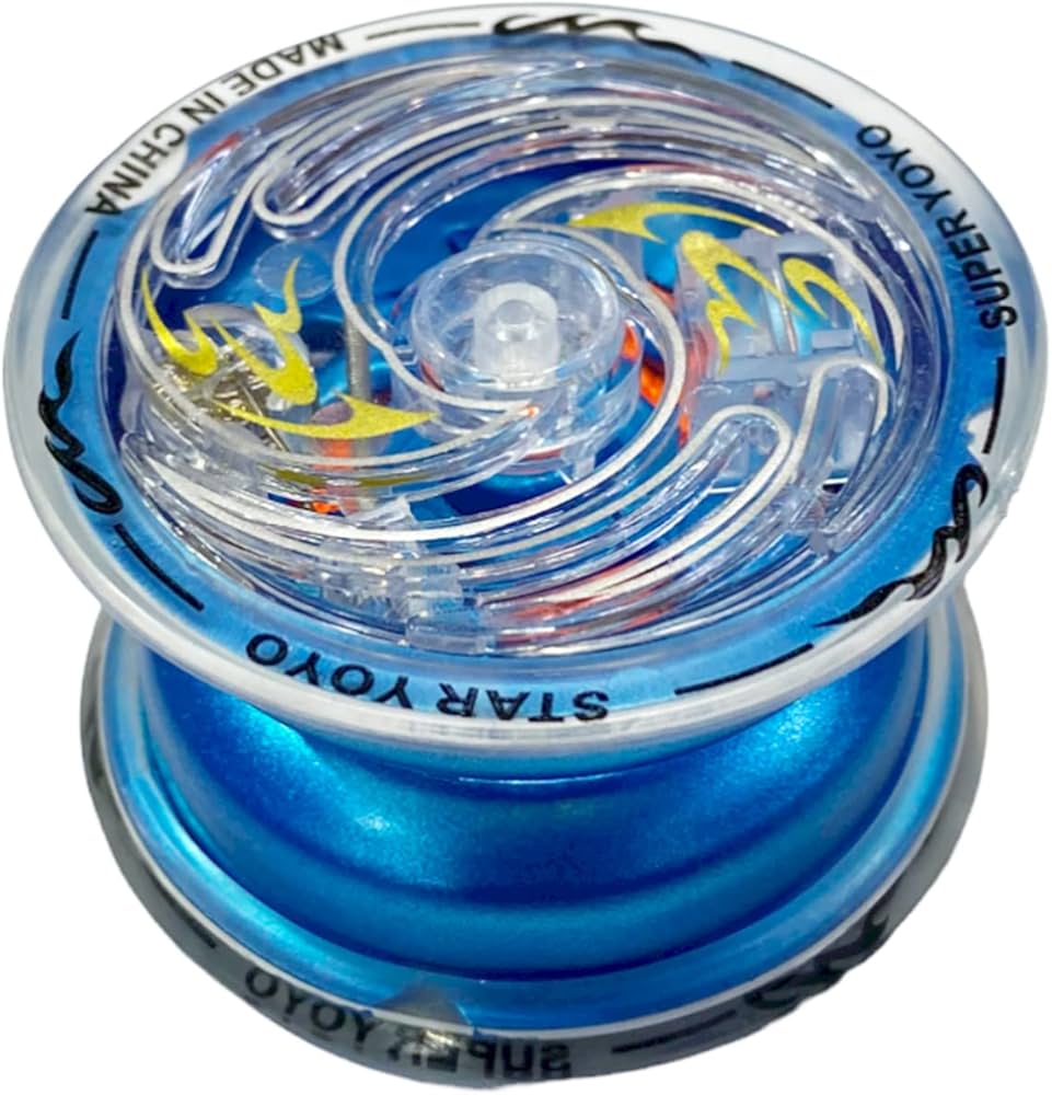 Shivsoft ® Fine Quality high Speed Plastic LED YoYo Spinner Toy |1