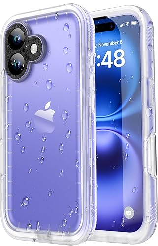 Miniatura 72 de SPORTLINK Funda para iPhone Air, IP68, impermeable, protección militar, cuerpo completo, resistente, a prueba de golpes, sellado 360, a prueba