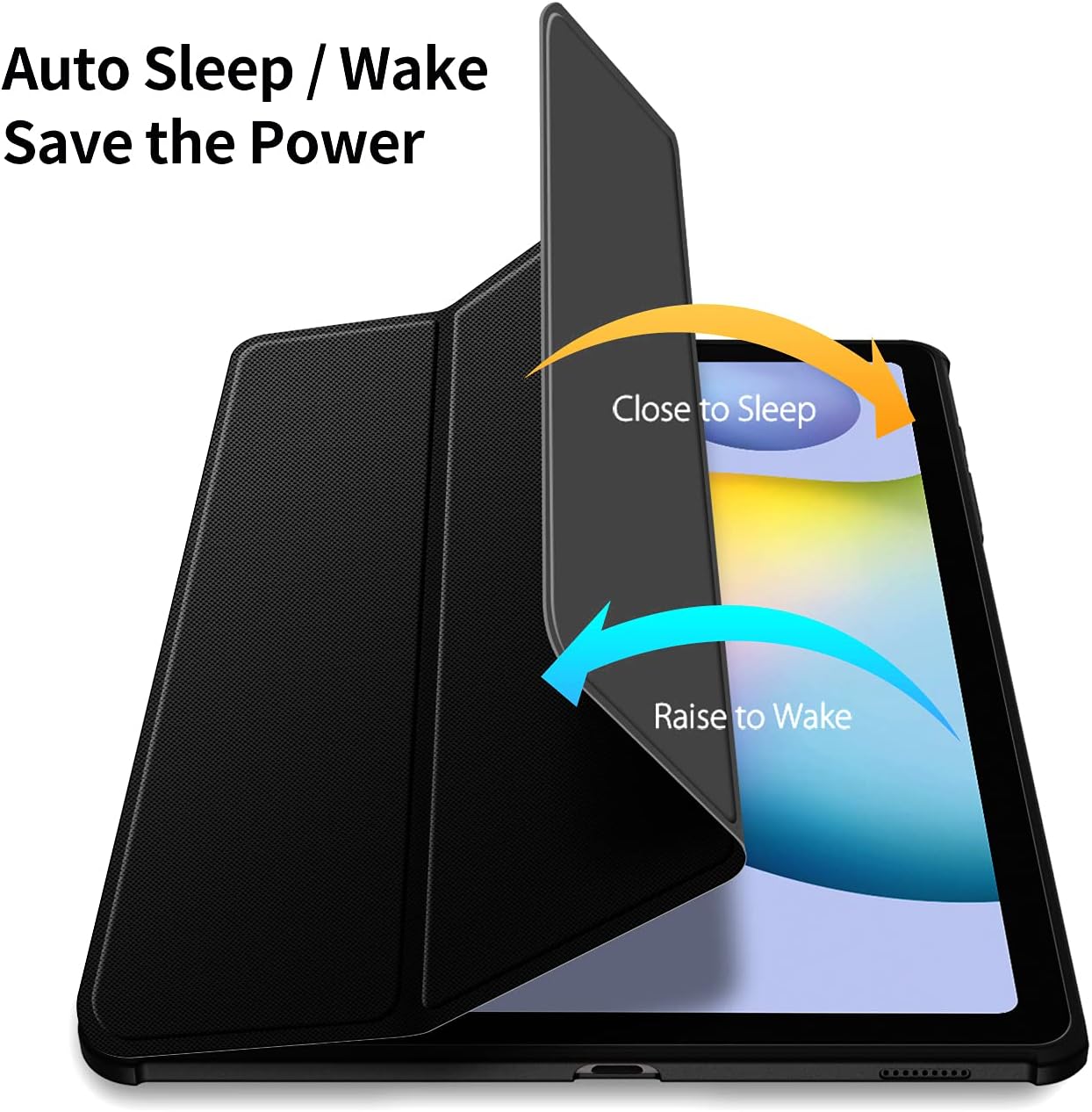 DUZZONA Slim Case for Samsung Galaxy Tab S6 Lite 10.4 Inch 2024/2022/2020 (SM-P620/P625/P610/P615/P613/P619) - Image 5