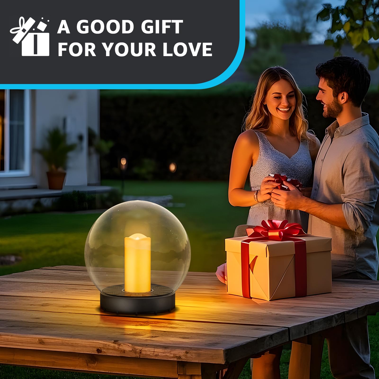 Luces solares flotantes para piscina, con energía solar, velas flotantes, luces de llama parpadeante, para exteriores, impermeables, IP66, para estanque, jardín, fiesta, piscina, decoración, paquete
