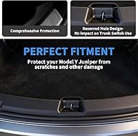 Vista 5 de Alfombrilla de carga con protección de respaldo para Tesla Model Y Juniper 5 asientos 2025 2026, forro de carga con protección para todo