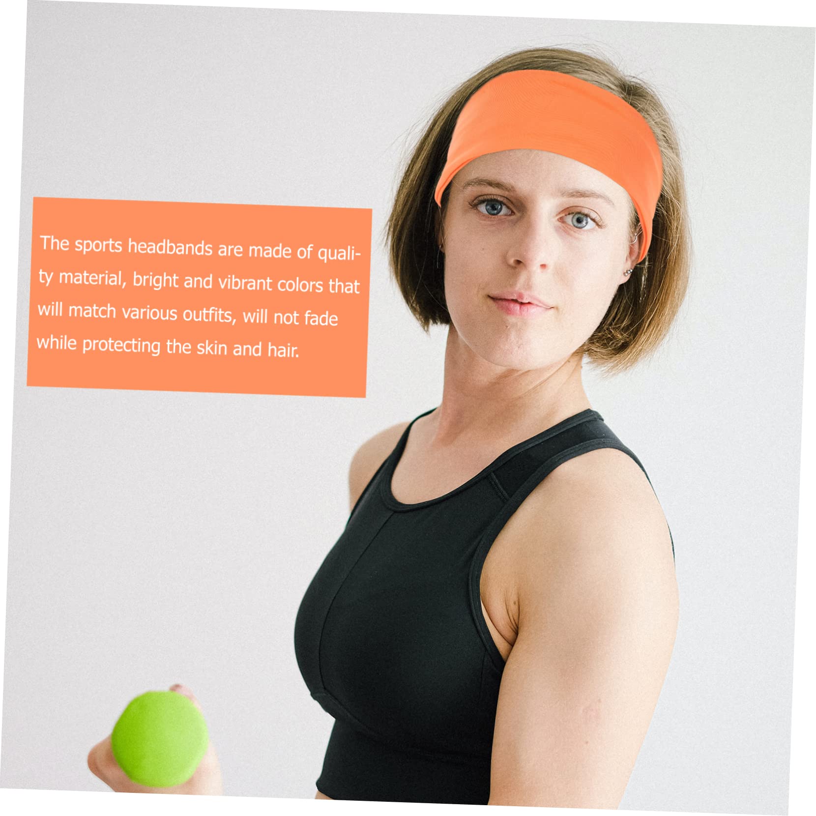 BESPORTBLE 8stücke Sport Stirnbänder Für Damen Und Herren Elastische Schweißbänder Schnell Trocknend Und Atmungsaktiv Für Yoga Laufen Und Fitness