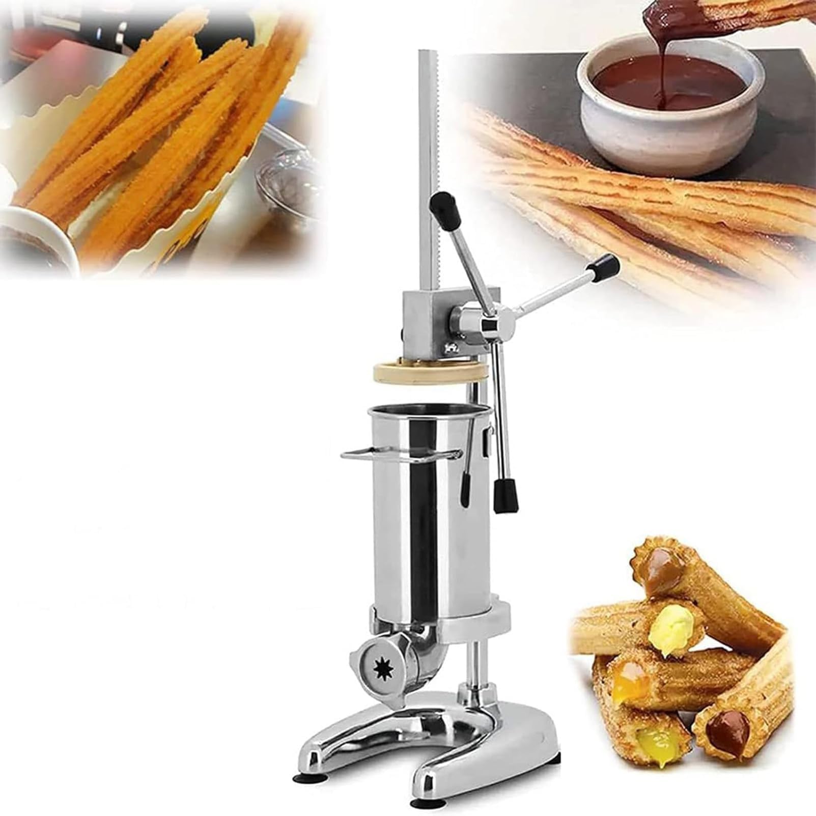 Machine Youtiao manuelle commerciale avec moule machine à fruits verticale restaurant snack équipement