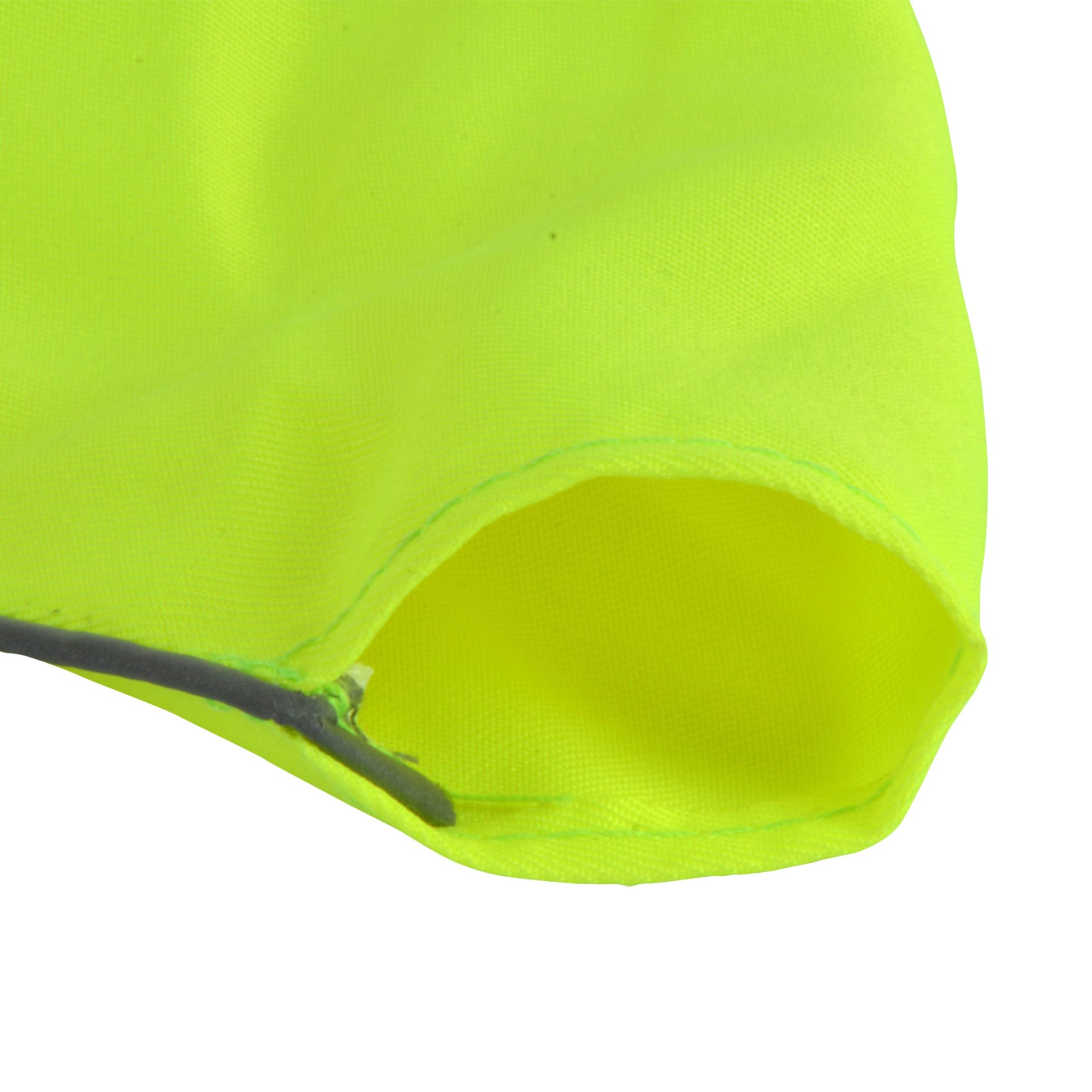 Love Story, Reflective Dog Bandana Fluorescent Yellow Polyester Size S/M 19 x 14 cm