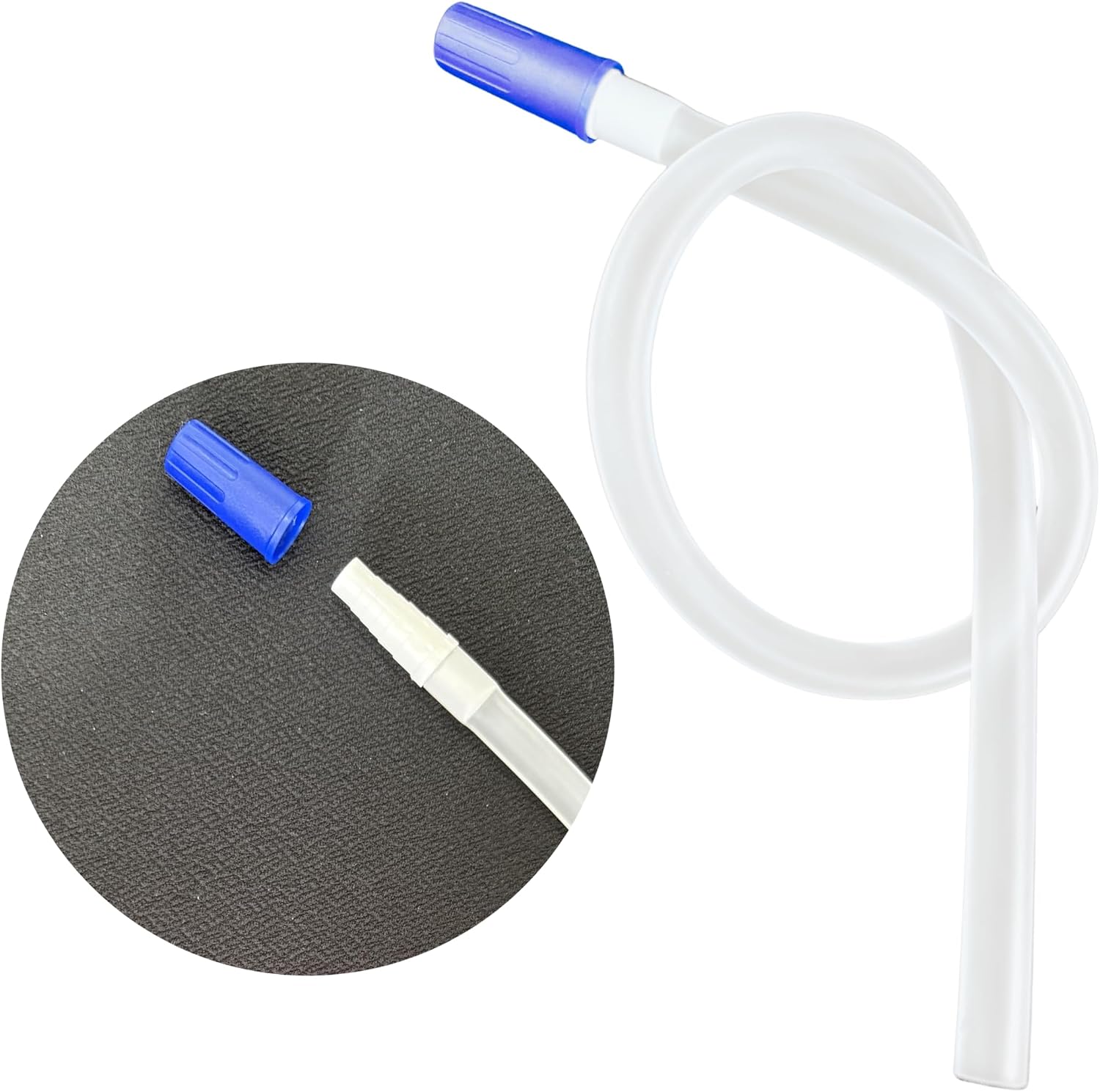 10-Pack 18 Inch Urine Leg Bag Tubes, Medical Grade Catheter Leg Bag Extension Tubing for Men