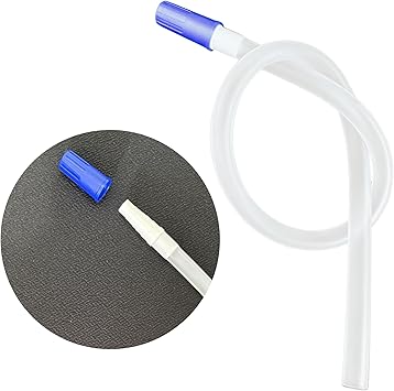 10-Pack 18 Inch Urine Leg Bag Tubes, Medical Grade Catheter Leg Bag Extension Tubing for Men