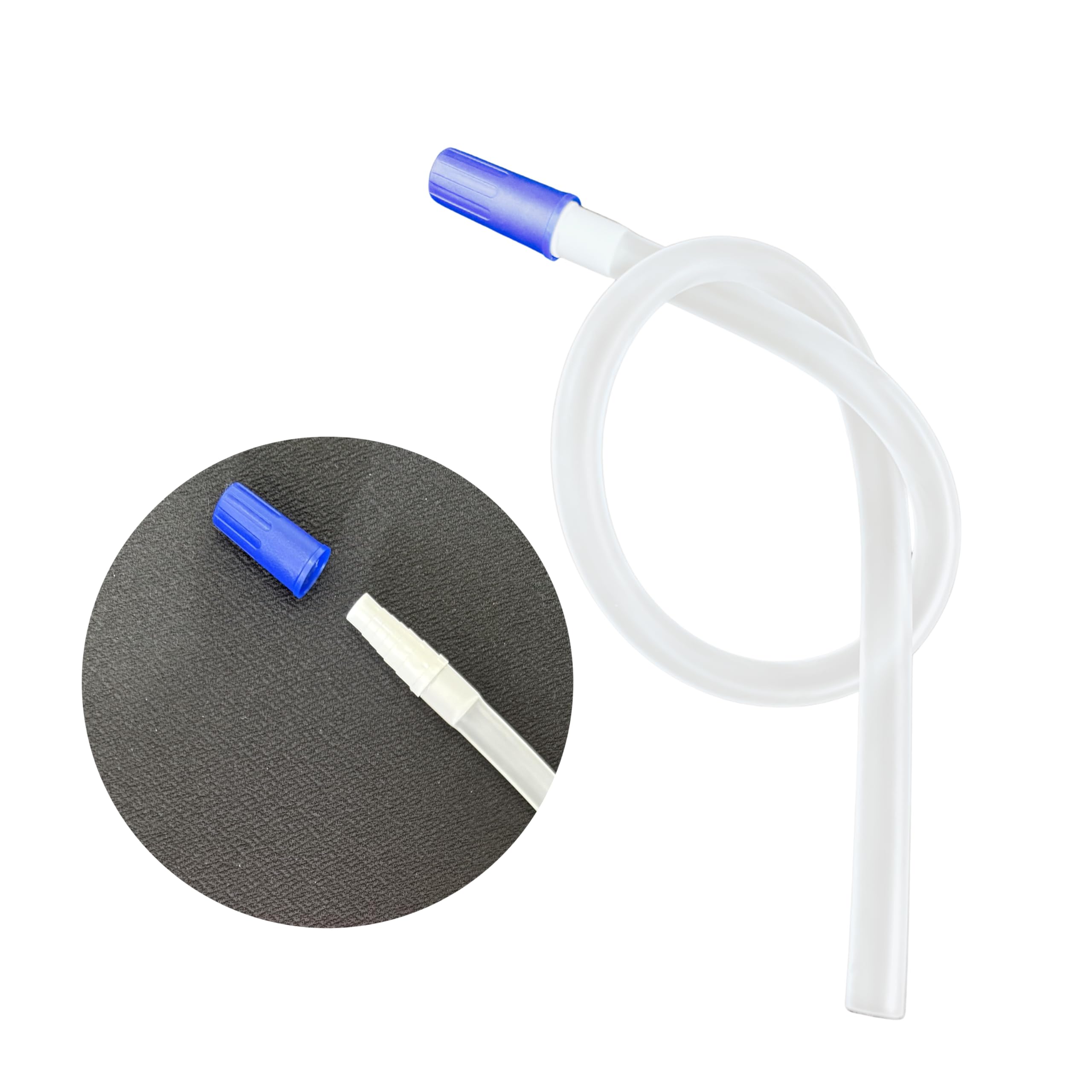 10-Pack 18 Inch Urine Leg Bag Tubes, Medical Grade Catheter Leg Bag Extension Tubing for Men