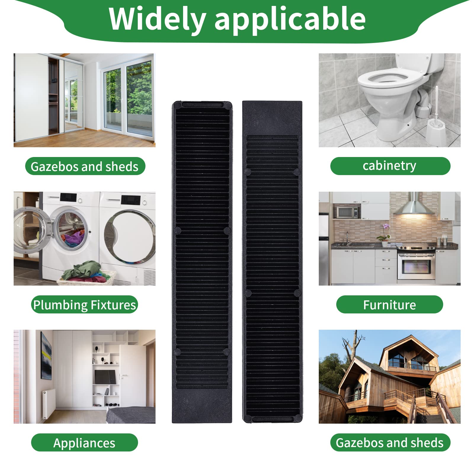 Aczyqws Composite Shims 20pcs Furniture Shims Leveling Wedges Toilet