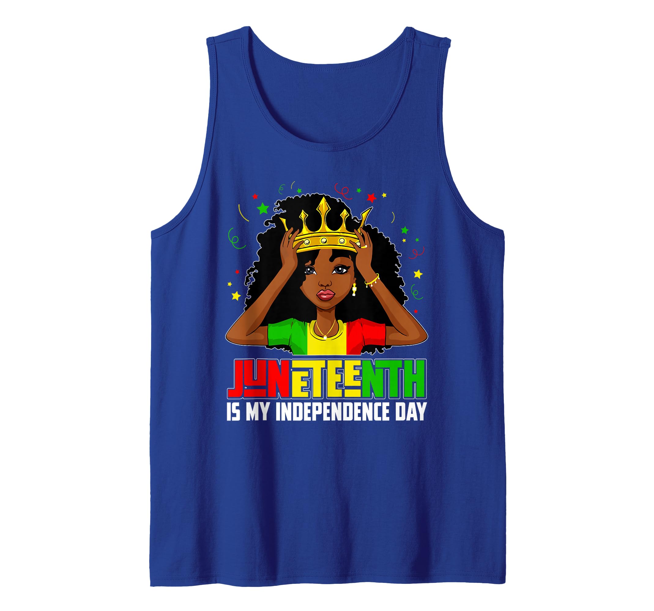 Juneteenth Celebrating Black Women Pride Freedom Day 1865 Tank Top